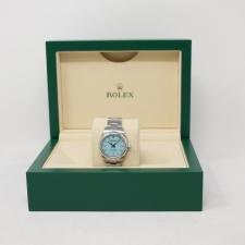 Ladies Rolex Oyster Perpetual 31 277200 Steel case with Tiffany Blue dial