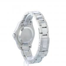 Ladies Rolex Yacht-Master 168622 Steel case with Silver dial