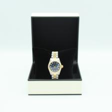 Ladies Rolex DateJust 69173 18ct Yellow Gold   Stainless Steel case with Blue Diamond dial