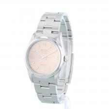 Gents Rolex Air King 14000M Steel case with Salmon dial