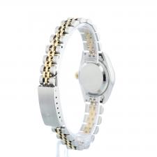 Ladies Rolex DateJust 79173 18ct Yellow Gold Stainless Steel case with Silver Diamond Dot dial