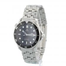 Gents Omega Seamaster 21230416101001 Steel case with Black Wave dial