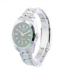 Gents Rolex Milgauss 116400GV Steel case with Black dial