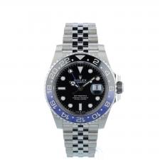 Gents Rolex GMT Master II 126710BLNR Stainless Steel case with Black dial