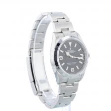 Gents Rolex Explorer 124270 Stainless Steel case with Black dial