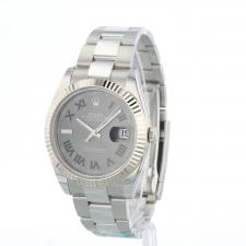 Gents Rolex Datejust 41 126334  case with Wimbledon dial