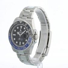 Gents Rolex GMT Master II 126710BLNR  case with Black dial