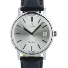 Gents Omega Geneve 1360104 Stainless Steel case with Silver dial