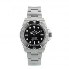 Gents Rolex Submariner Non Date 124060 Stainless Steel case with Black dial