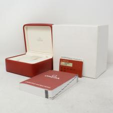 Gents Omega Seamaster 22625000 Steel case with Black Wave dial