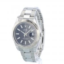 Gents Rolex DateJust II 116334 Steel case with Black dial