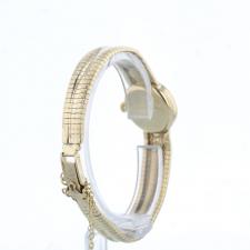 Ladies Omega 7115505 7115505  9 CT case with Silver dial