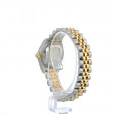 Ladies Rolex DateJust 179173 18ct Yellow Gold   Stainless Steel case with White dial