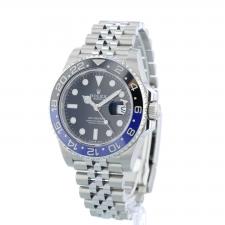 Gents Rolex GMT Master II 126710BLNR Stainless Steel case with Black dial