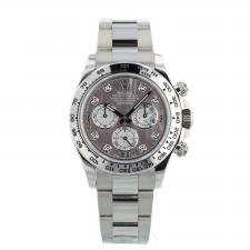 Gents Rolex Daytona 116509 18ct White Gold case with MOP Diamond dial