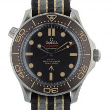 Gents Omega Seamaster 21092422001001 Titanium case with Black dial
