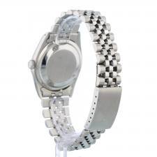 Gents Rolex Datejust 16234 Steel case with Black Diamond dial