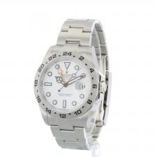 Gents Rolex Explorer II 226570 Stainless Steel case with White dial