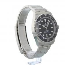 Gents Rolex Submariner Non Date 124060 Steel case with Black dial