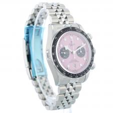 Gents Tudor Black Bay Chrono 79360N Steel case with Pink dial