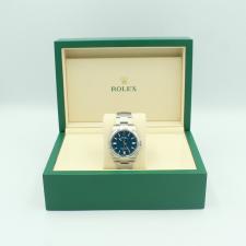 Gents Rolex Oyster Perpetual 36 126000 Stainless Steel case with Blue dial