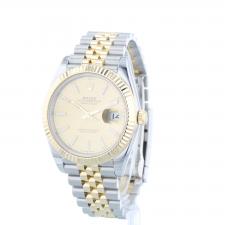 Gents Rolex Datejust 41 126333 18ct Yellow Gold Stainless Steel case with Gilt dial