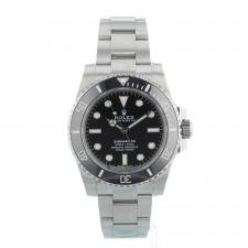Gents Rolex Submariner Non Date 114060 Steel case with Black dial