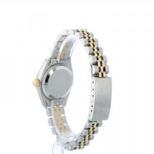 Ladies Rolex DateJust 69173 18ct Yellow Gold Stainless Steel case with Gilt Diamond dial