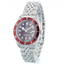 Gents Tudor Black Bay 7939A1A0RU Steel case with Burgundy dial