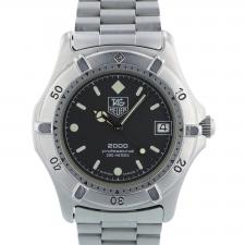 Gents Tag Heuer 2000 962.006 Steel case with Grey dial