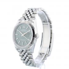 Gents Rolex DateJust 36 126234 Stainless Steel case with Green dial