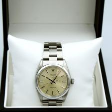 Gents Rolex Precision 6426 Steel case with Silver dial