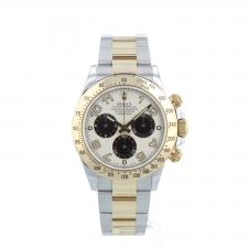 Gents Rolex Daytona 116523 18ct Yellow Gold   Stainless Steel case with Champagne dial