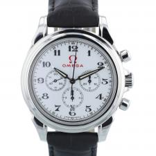 Gents Omega Speedmaster 48412032 Steel case with White dial