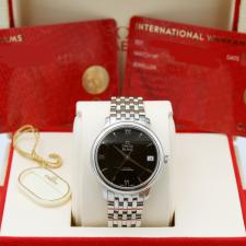 Ladies Omega DeVille 424.10.33.20.01.001 Stainless Steel case with Black dial