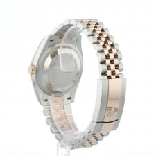 Gents Rolex Datejust 36 126231 18ct Rose Gold   Stainless Steel case with Slate Fluted Motif dial