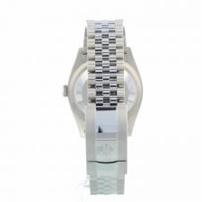 Gents Rolex DateJust 36 126234 Stainless Steel case with Palm Diamond dial