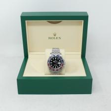 Gents Rolex GMT Master II 126710BLRO Steel case with Black dial