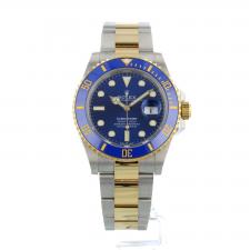 Gents Rolex Submariner Date 126613LB 18ct Yellow Gold   Stainless Steel case with Blue dial