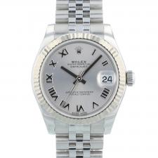 Ladies Rolex Datejust 178274 Steel case with Silver dial