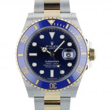 Gents Rolex Submariner Date 126613LB 18ct Yellow Gold Stainless Steel case with Blue dial