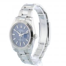 Gents Rolex Datejust 41 126334 Stainless Steel case with Blue dial