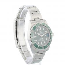 Gents Rolex Submariner Date 116610LV Stainless Steel case with Green dial