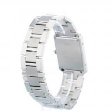 Gents Cartier Tank Solo 3169 Steel case with Silver dial