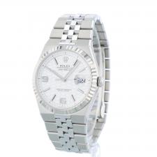 Gents Rolex Land Dweller 40 127334 Steel case with Honeycomb motif dial