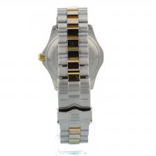 Gents Tag Heuer Professional WK1120-0 Gold Plated   Stainless Steel case with Silver dial