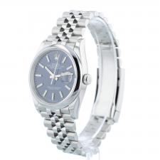 Gents Rolex DateJust 36 126200 Stainless Steel case with Blue dial