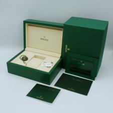 Gents Rolex Land Dweller 40 127334 Steel case with Honeycomb motif dial