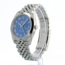 Gents Rolex Datejust 41 126300 Steel case with Blue dial