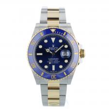 Gents Rolex Submariner Date 126613LB 18ct Yellow Gold   Stainless Steel case with Blue dial